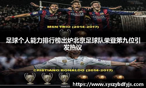 足球个人能力排行榜出炉北京足球队荣登第九位引发热议